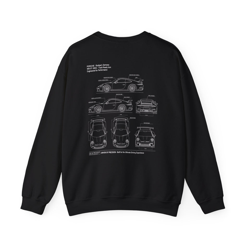 Porsche Blueprint Sweatshirt