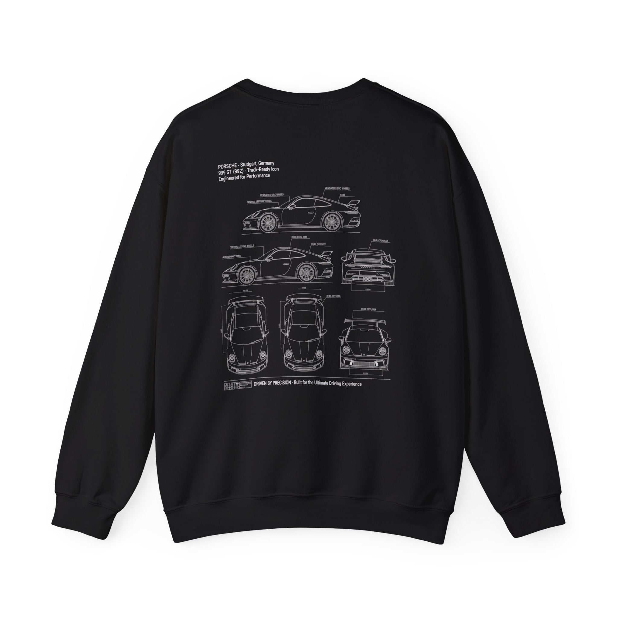 Porsche Blueprint Sweatshirt