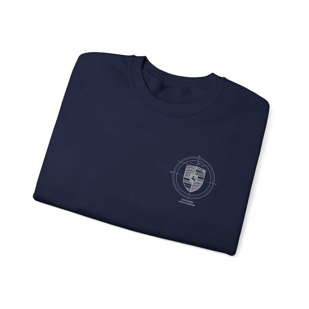 Porsche Blueprint Sweatshirt
