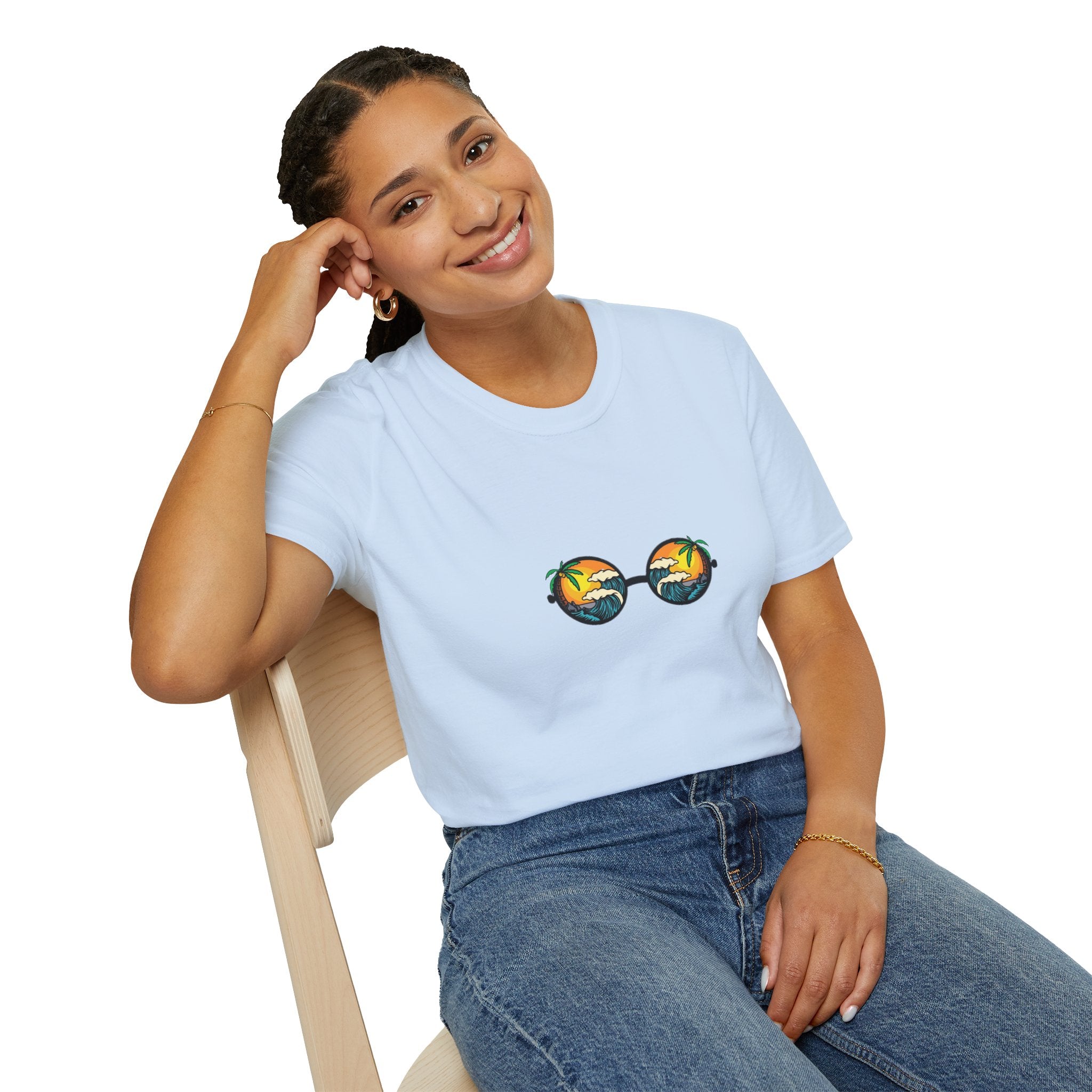 Ocean Wave Shades Tee