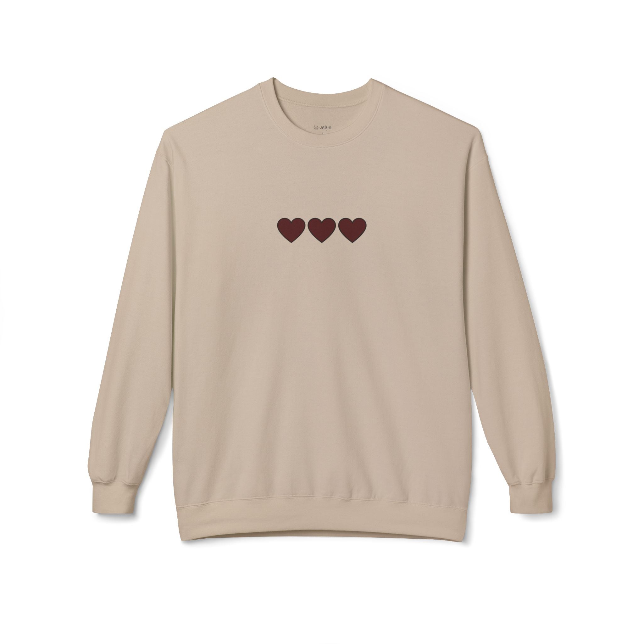 Love heart Crewneck Sweatshirt