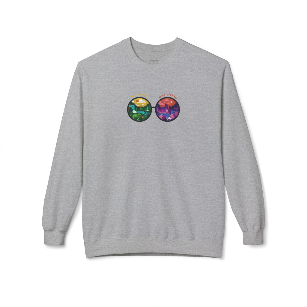 Two Worlds One Lense Sweatshirt