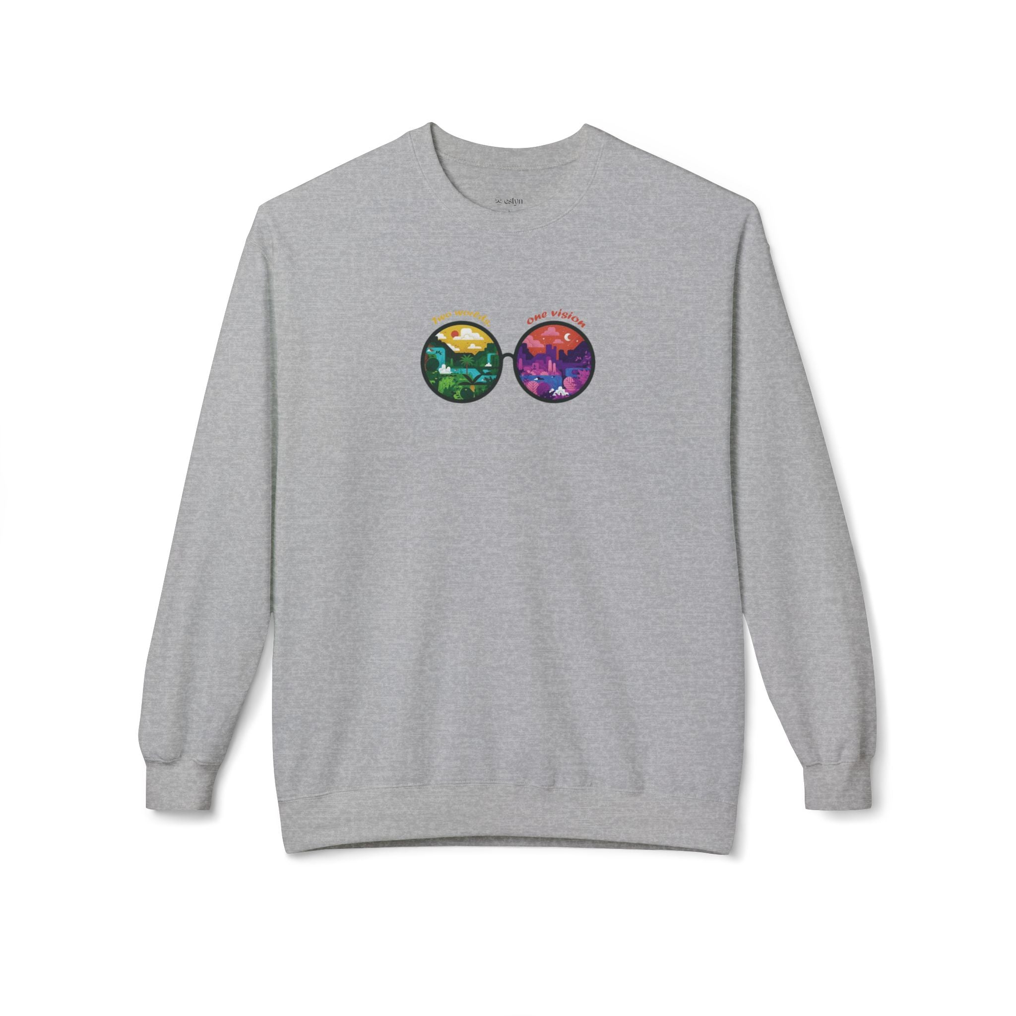 Two Worlds One Lense Sweatshirt