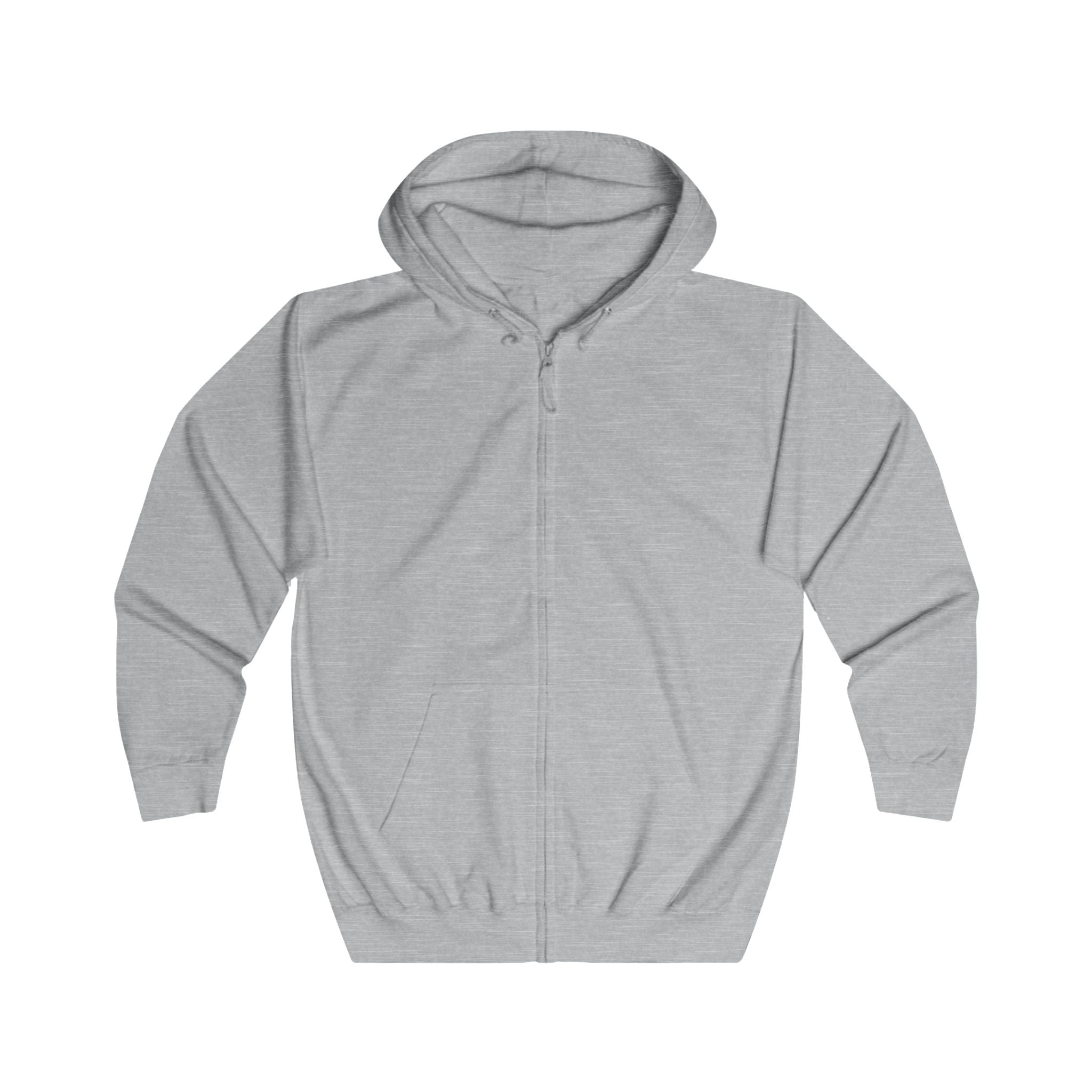 Estyn Iconic Zipper Hoodie | Signature Back Logo Streetwear