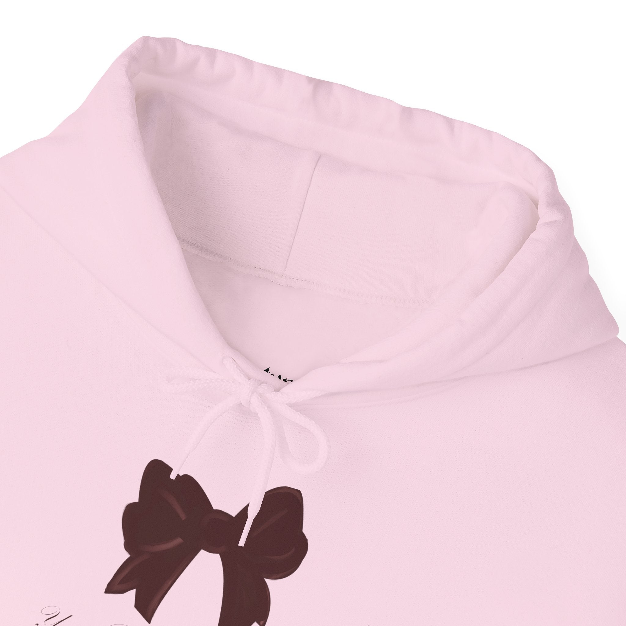 The Signature Bow Hoodie – Light Pink