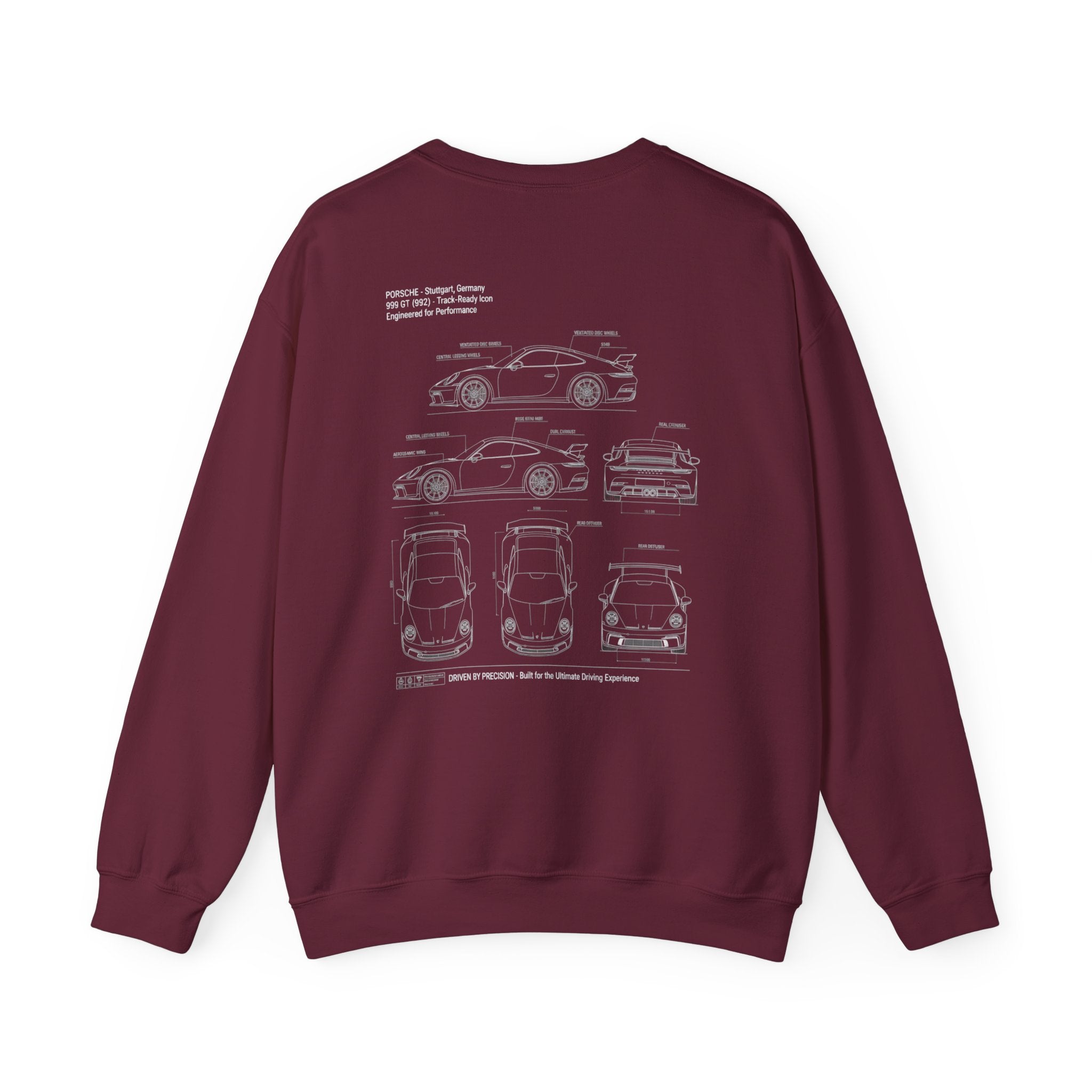 Porsche Blueprint Sweatshirt