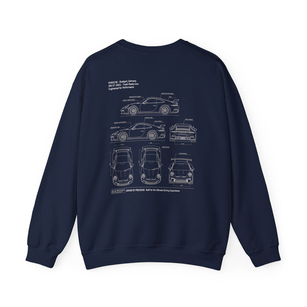 Porsche Blueprint Sweatshirt