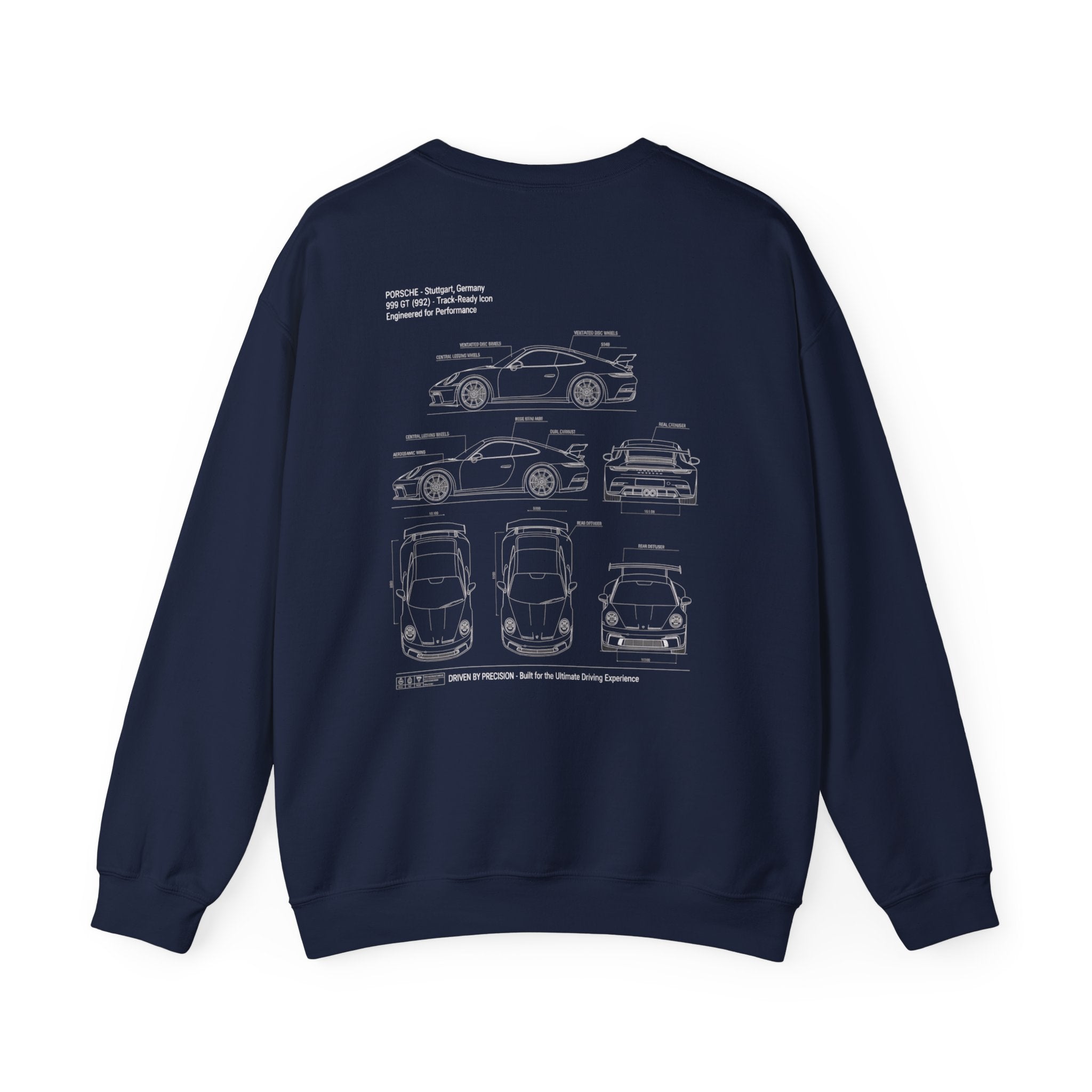 Porsche Blueprint Sweatshirt