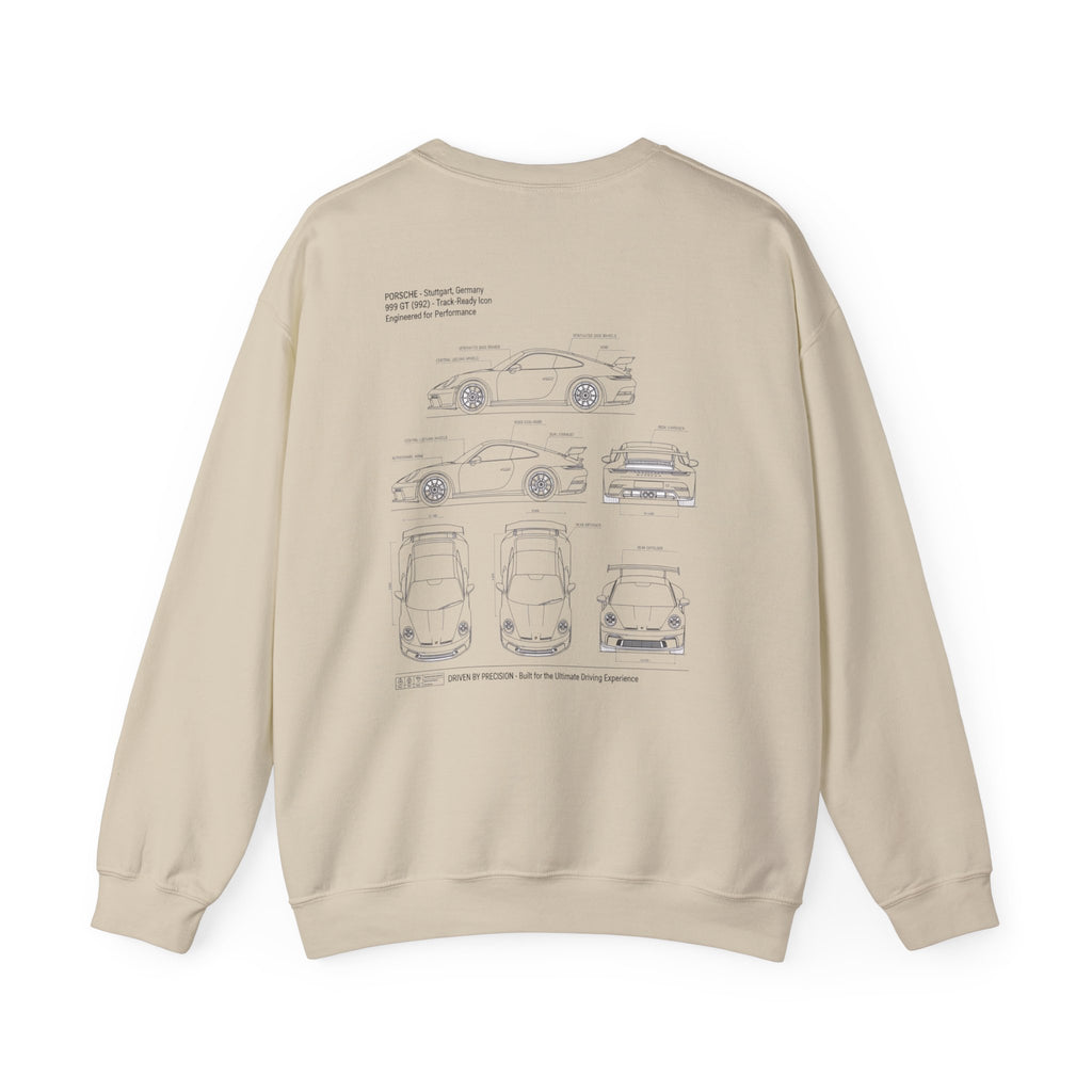 Porsche Blueprint Sweatshirt