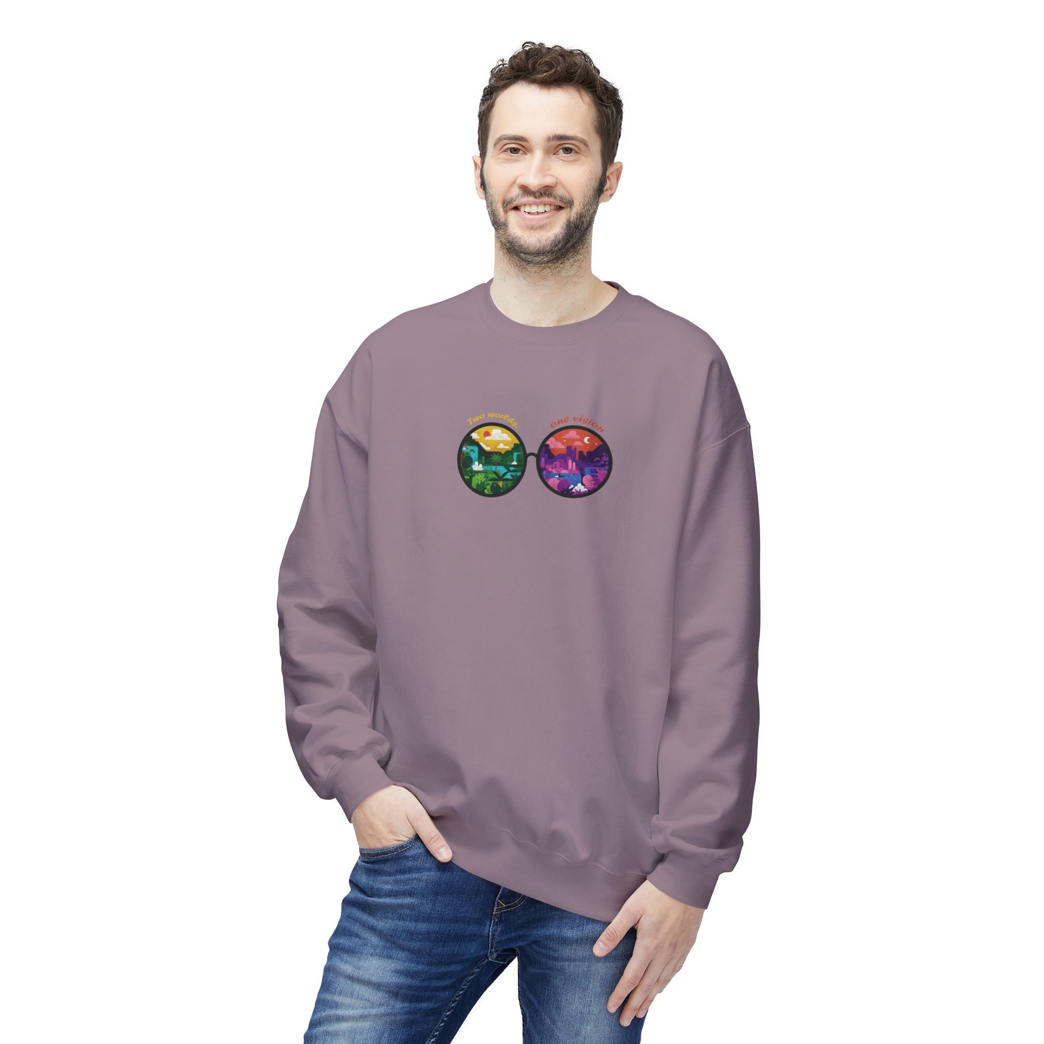 Two Worlds One Lense Sweatshirt