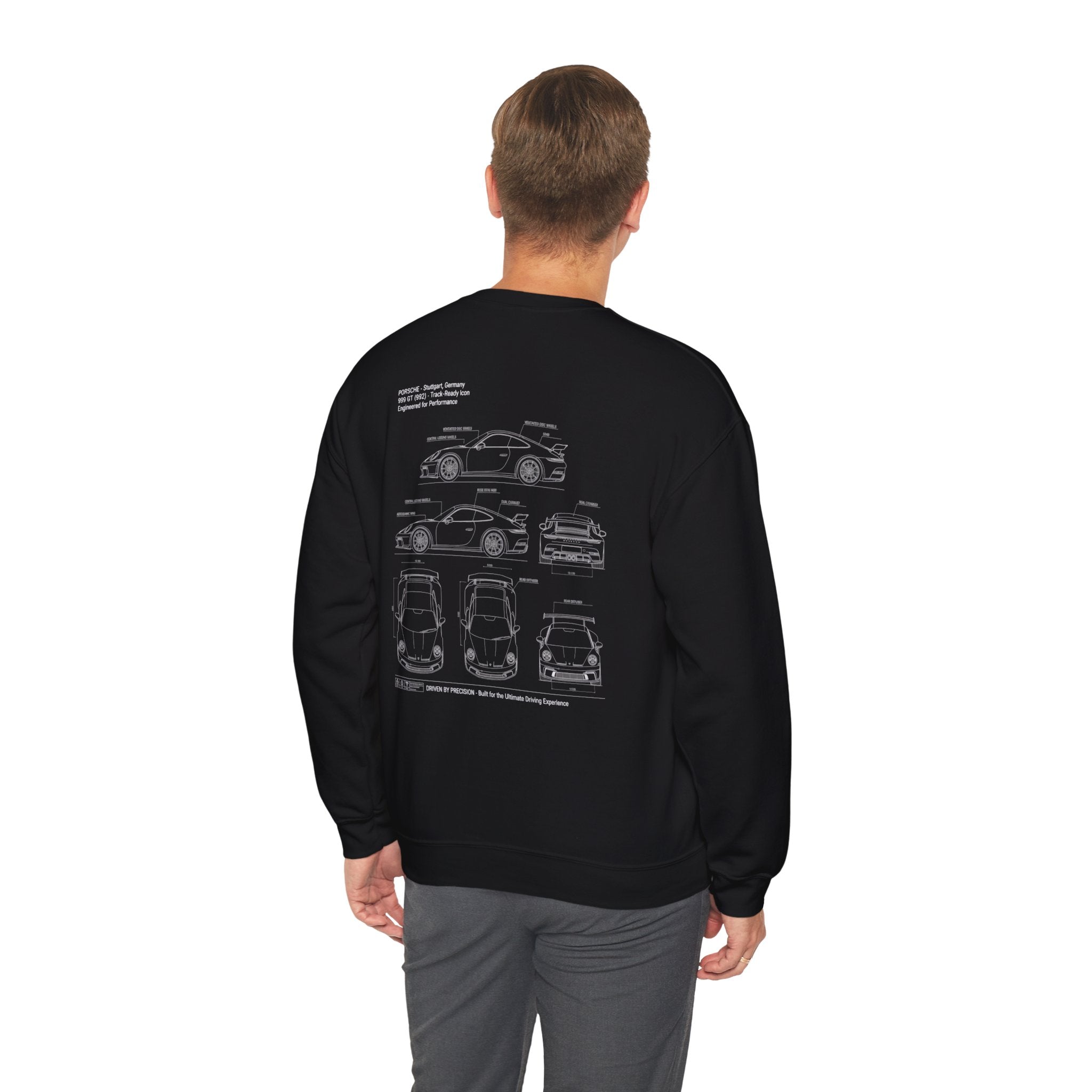 Porsche Blueprint Sweatshirt