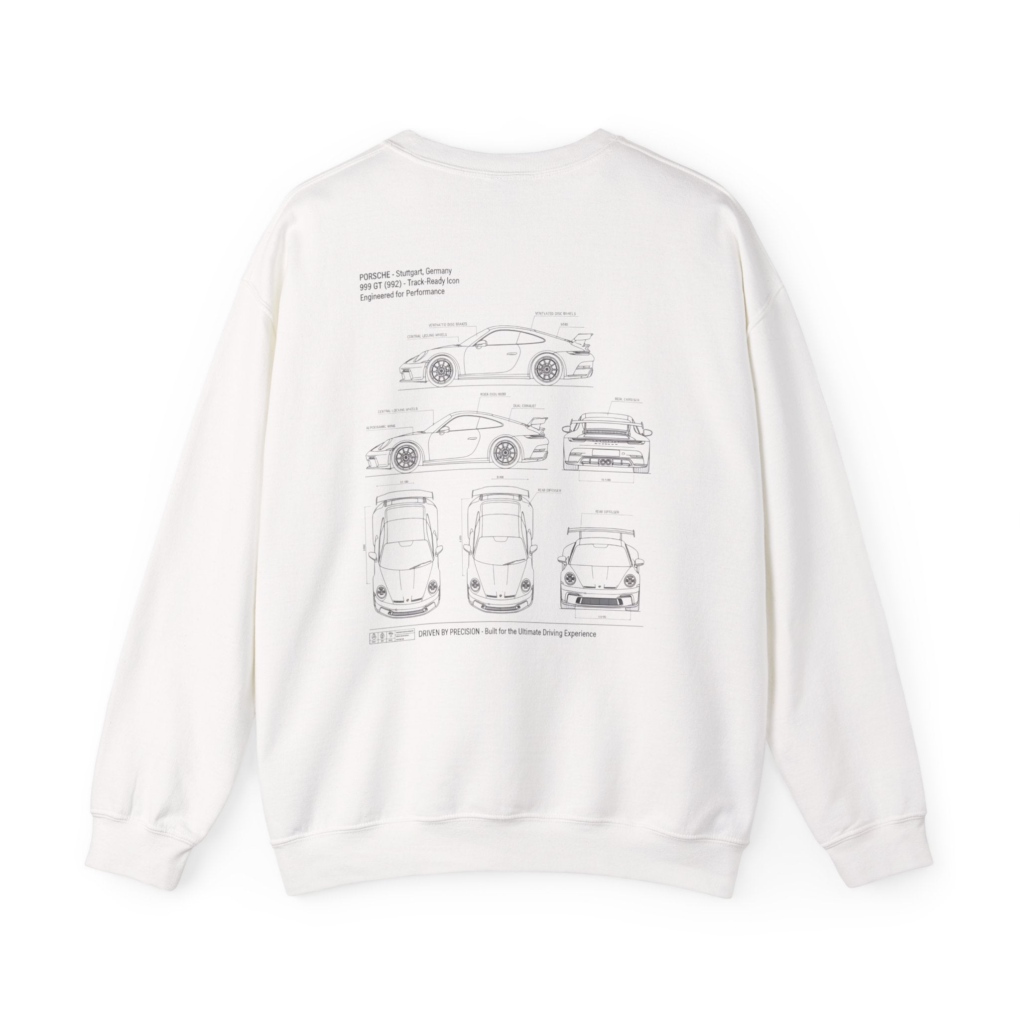 Porsche Blueprint Sweatshirt