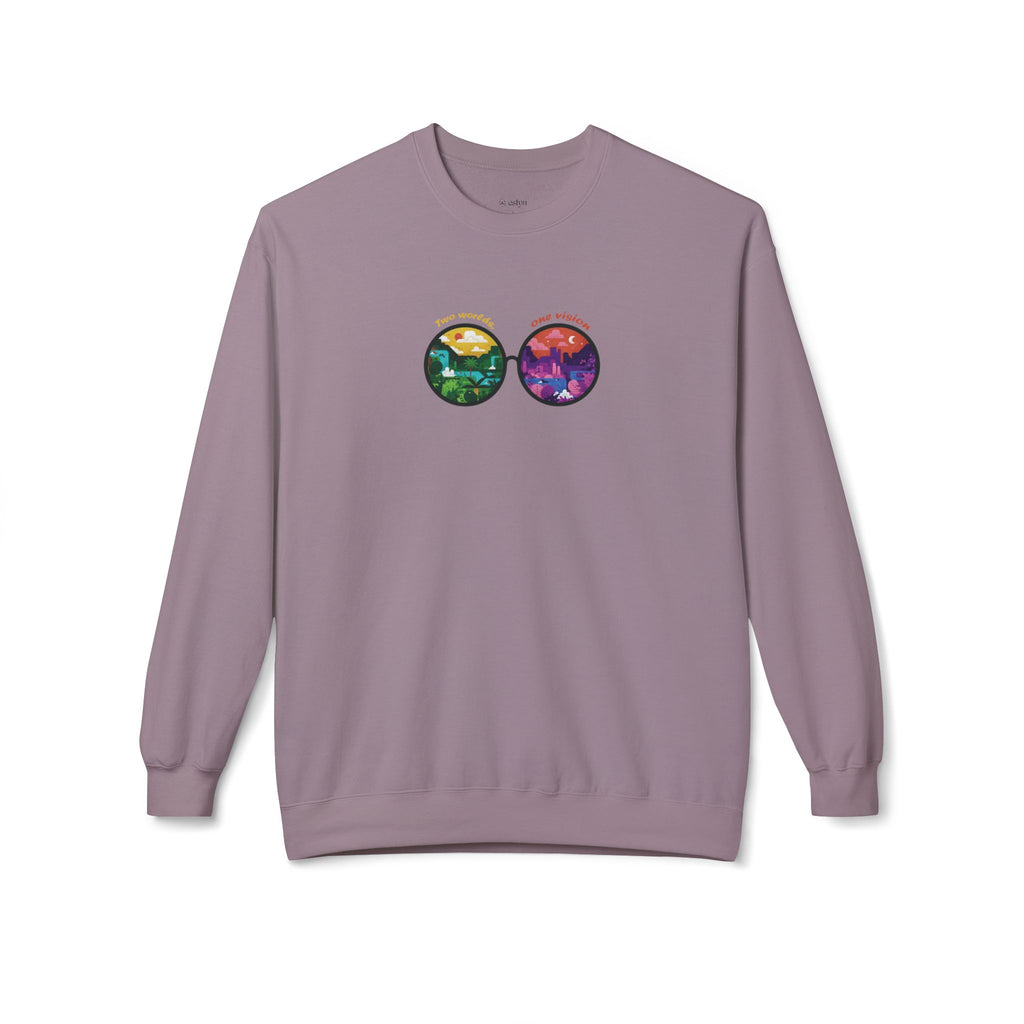 Two Worlds One Lense Sweatshirt