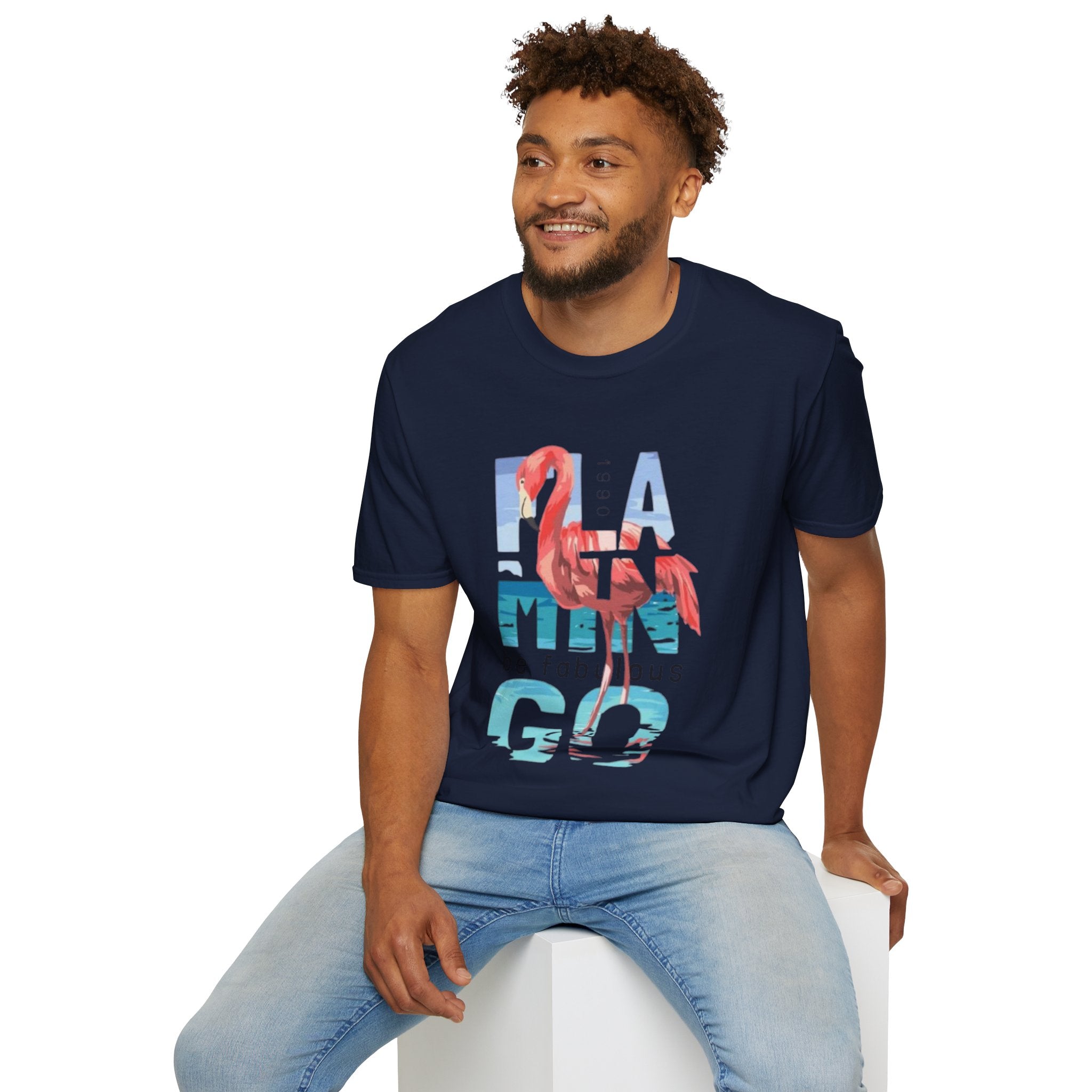 Flamingo Flame Tee