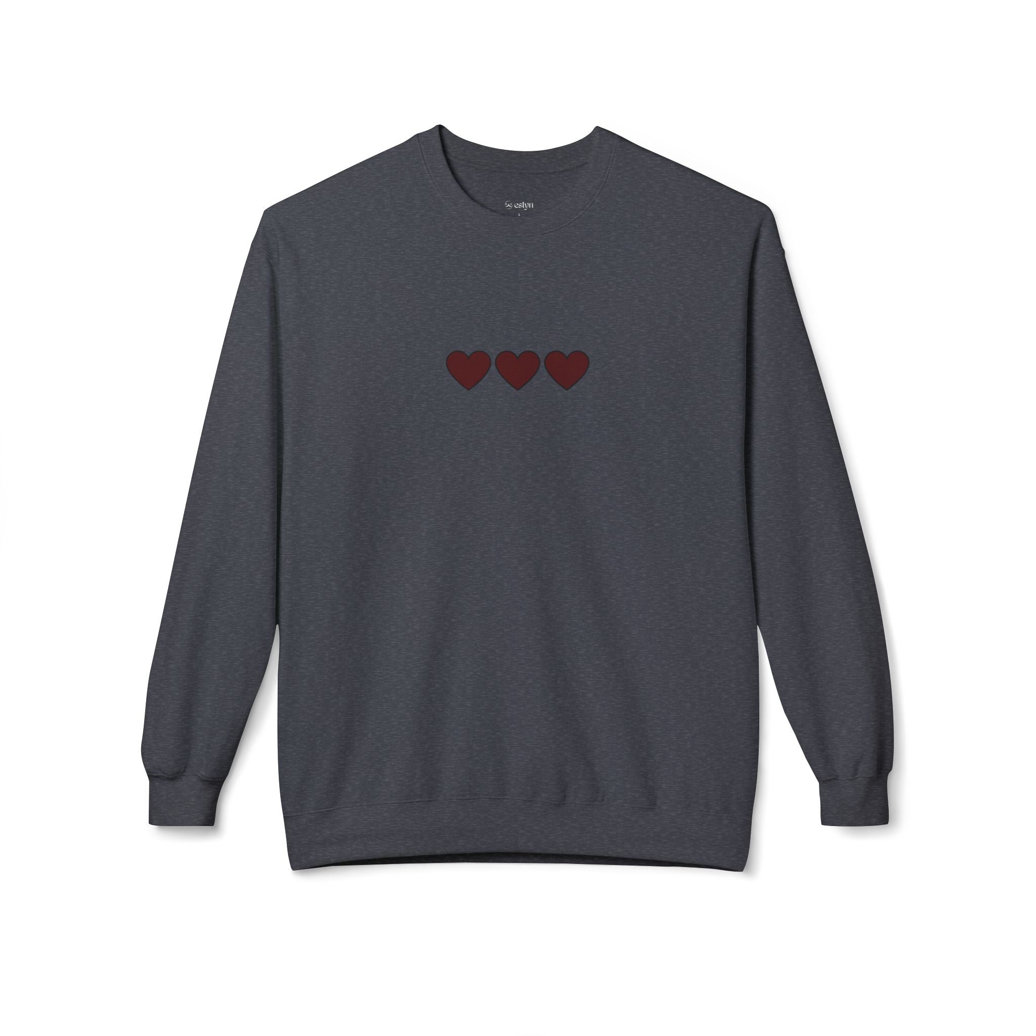 Love heart Crewneck Sweatshirt