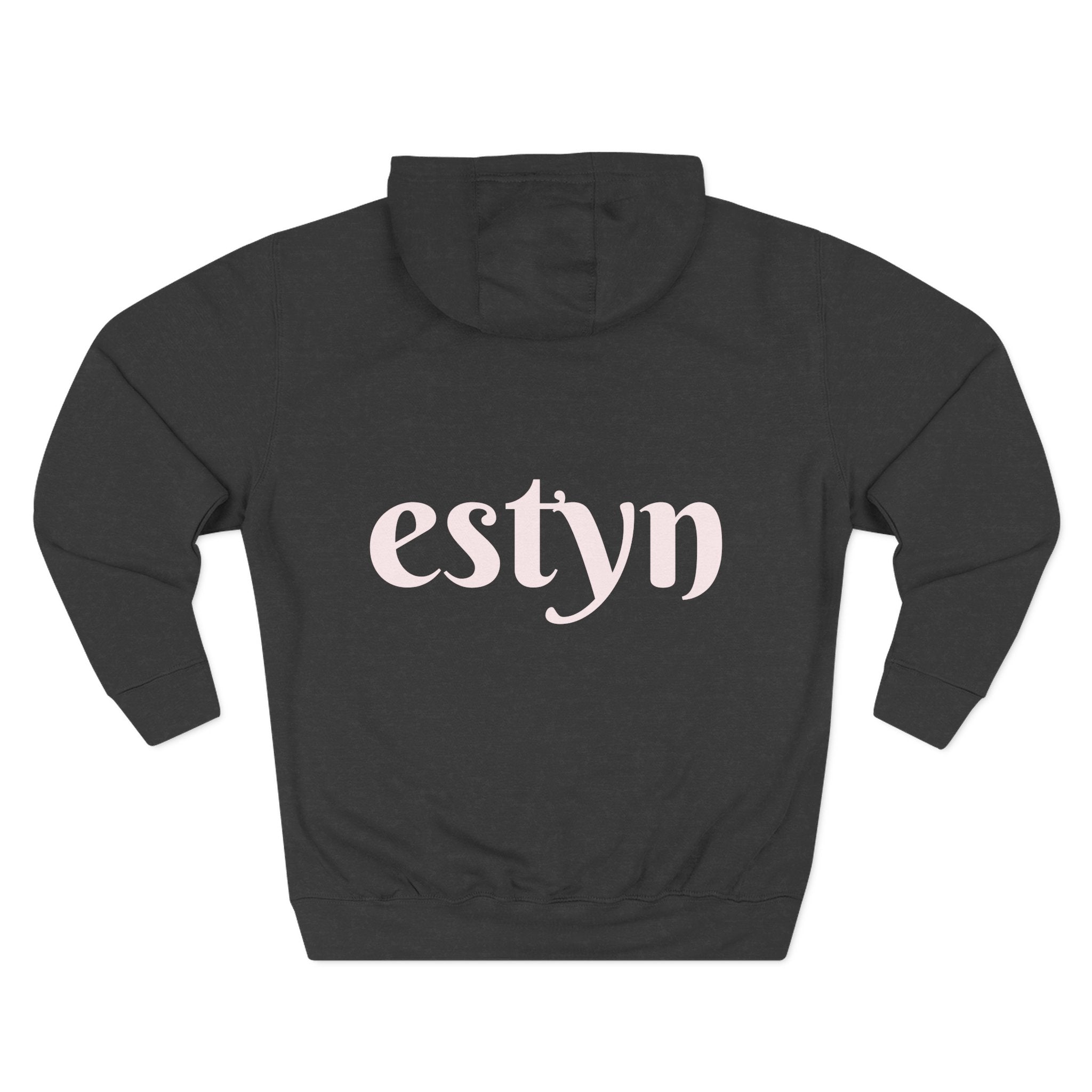 Estyn Iconic Pullover Hoodie | Signature Back Logo Streetwear V3