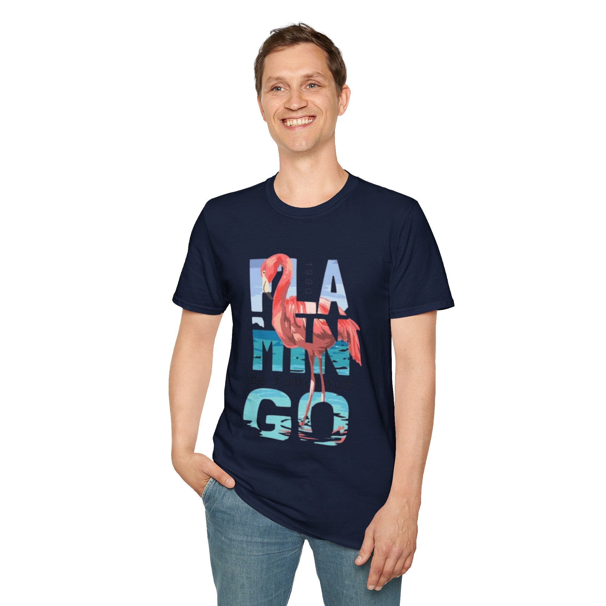 Flamingo Flame Tee