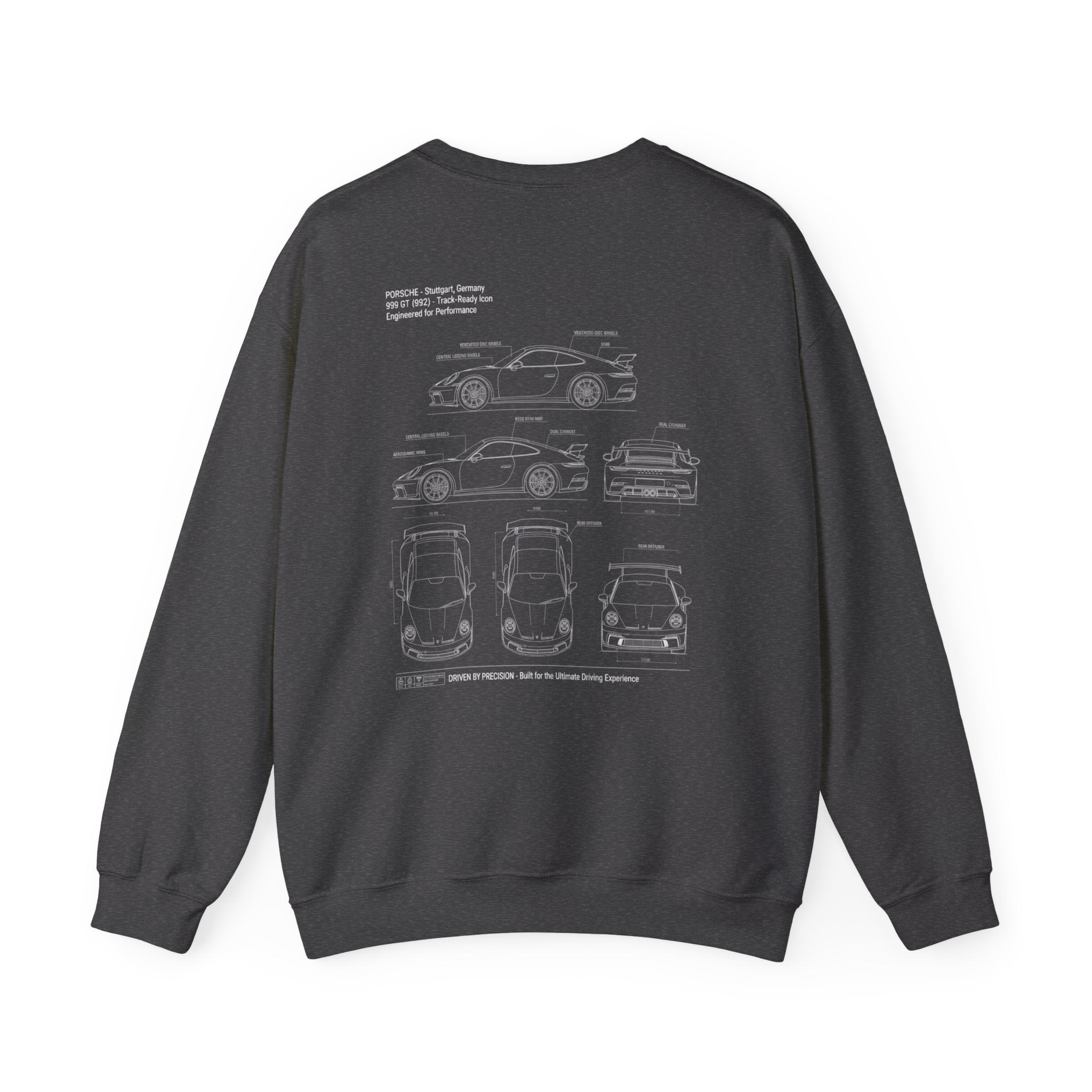 Porsche Blueprint Sweatshirt