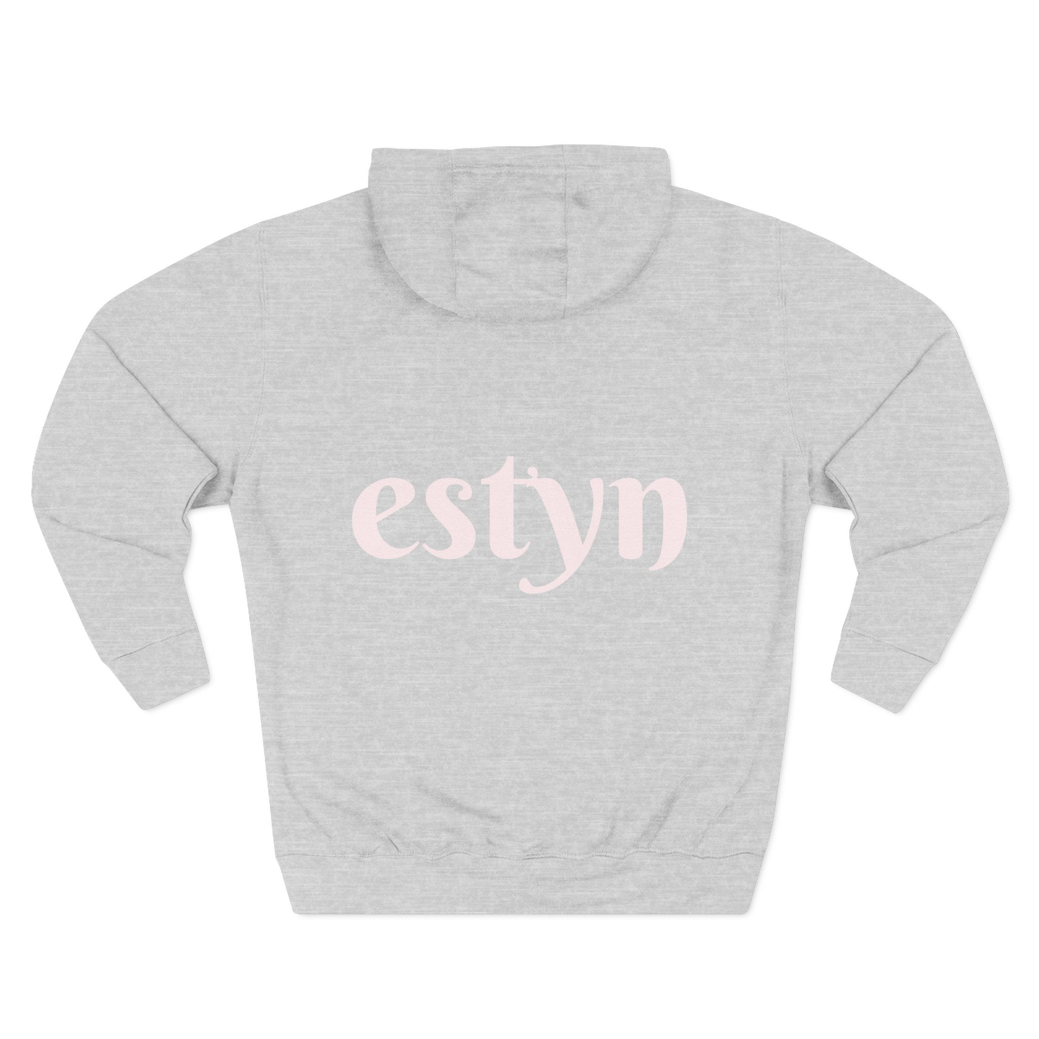 Estyn Iconic Pullover Hoodie | Signature Back Logo Streetwear V3