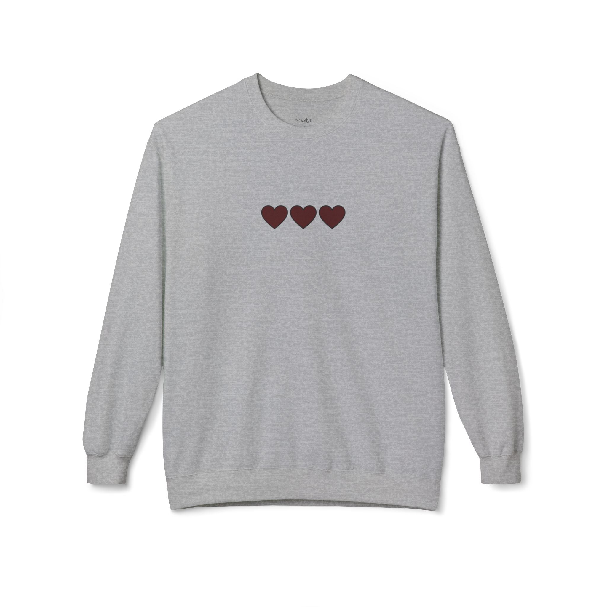 Love heart Crewneck Sweatshirt