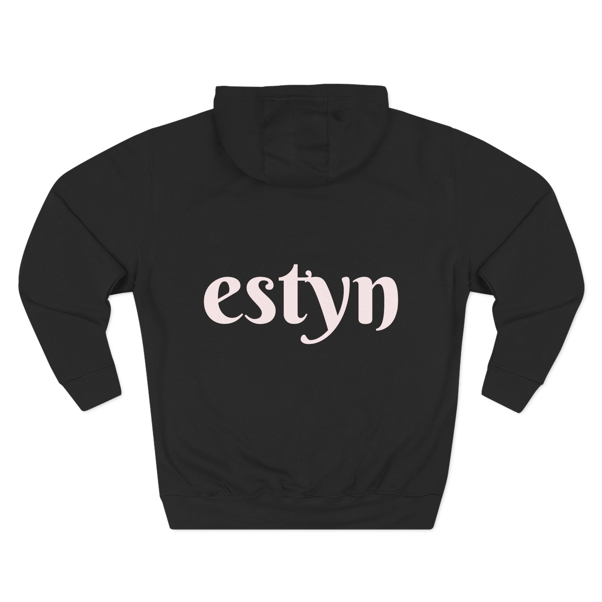 Estyn Iconic Pullover Hoodie | Signature Back Logo Streetwear V3