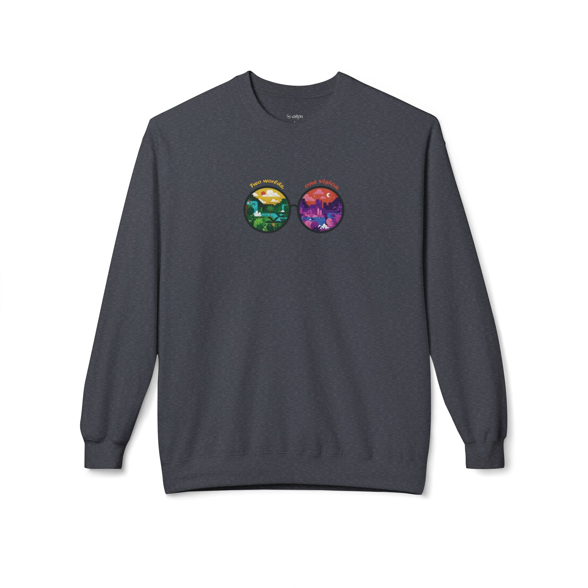 Two Worlds One Lense Sweatshirt