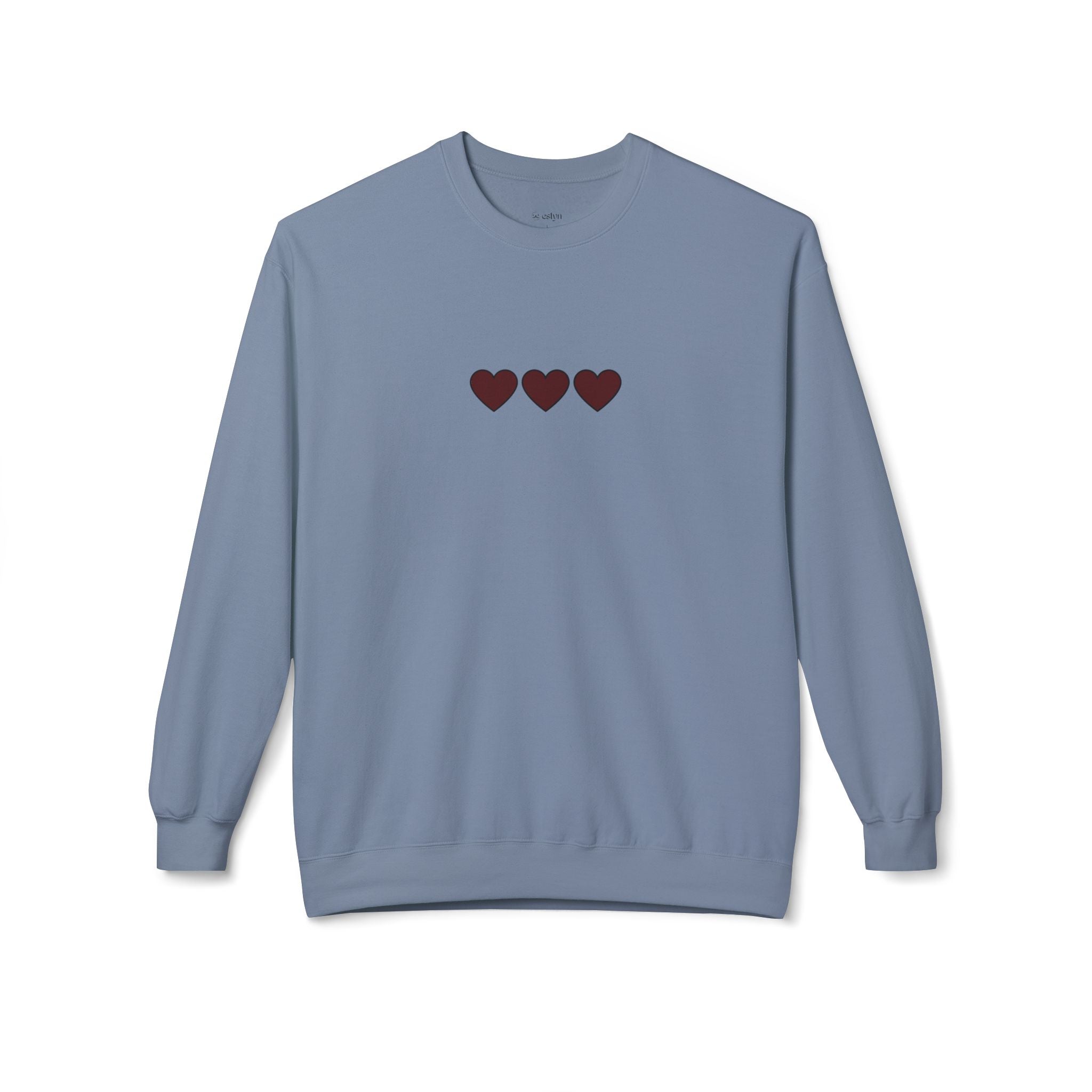 Love heart Crewneck Sweatshirt